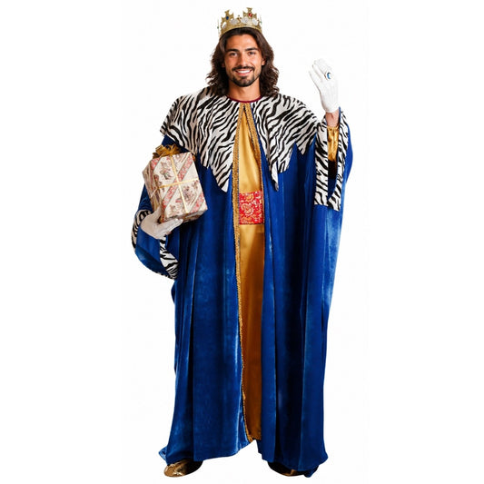 Disfraz Rey Mago Melchor Cebra adulto