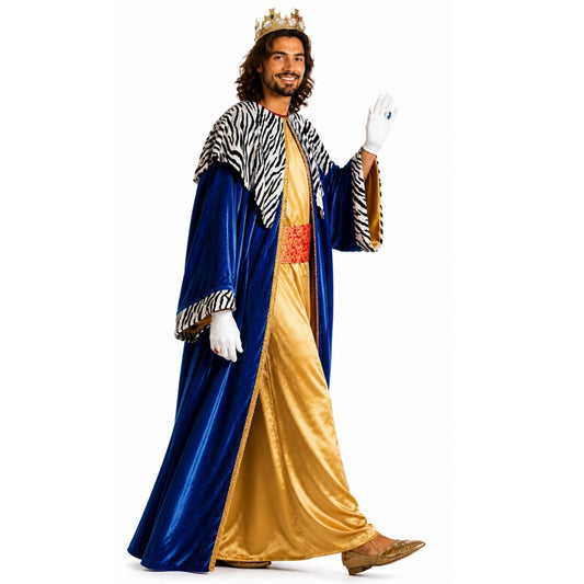Disfraz Rey Mago Melchor Cebra adulto