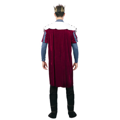 Disfraz de Rey Medieval Deluxe para hombre