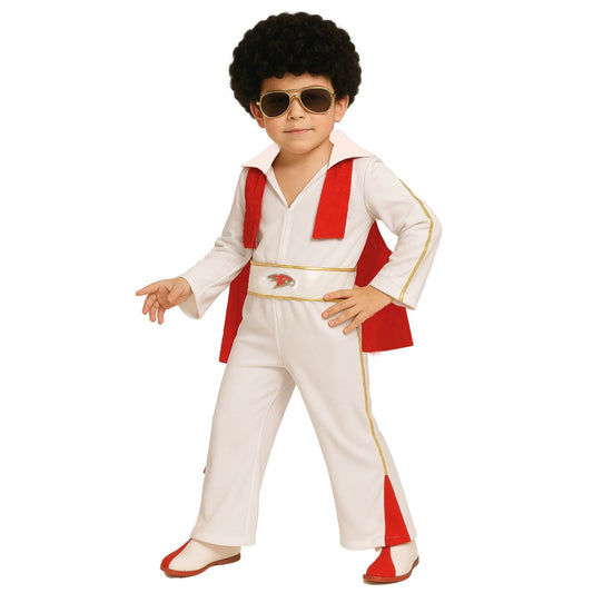 Disfraz de Rey del Rock Capa para niño