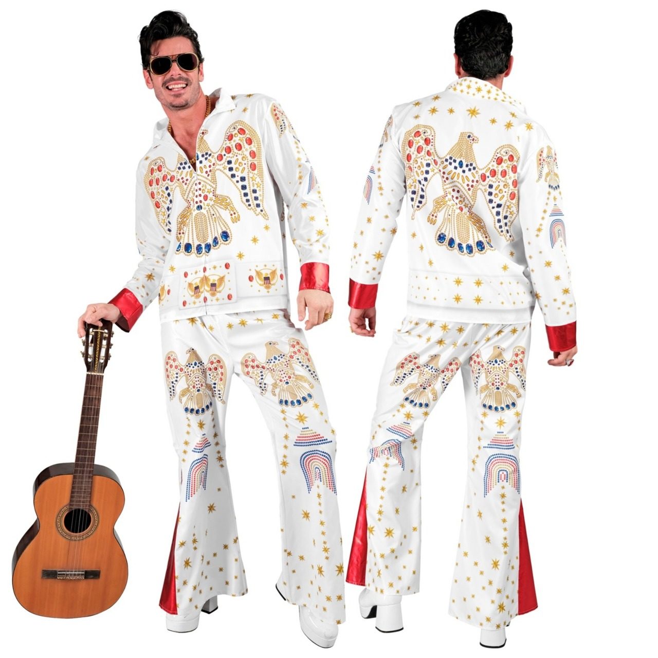 Disfraz del Rey del Rock Deluxe para hombre