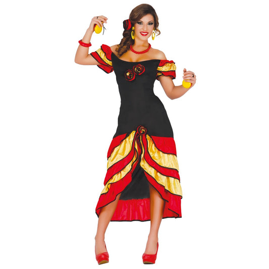 Disfraz de Rumbera Divertida para mujer