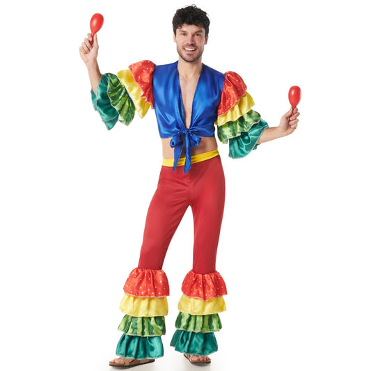 Disfraz de Rumbero Multicolor para hombre