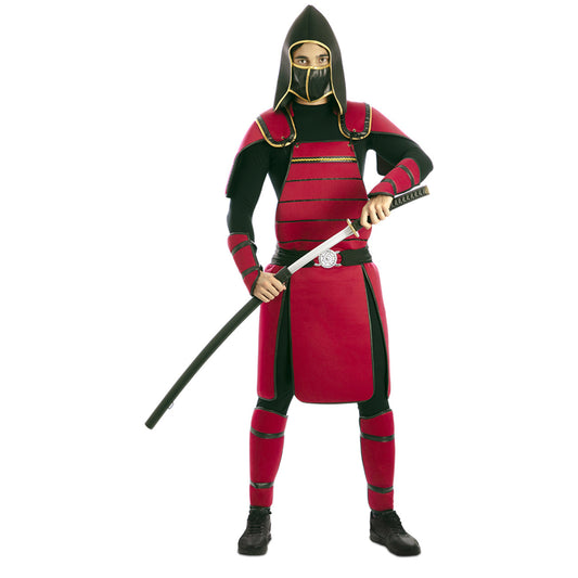 Disfraz de Samurái Rojo para hombre