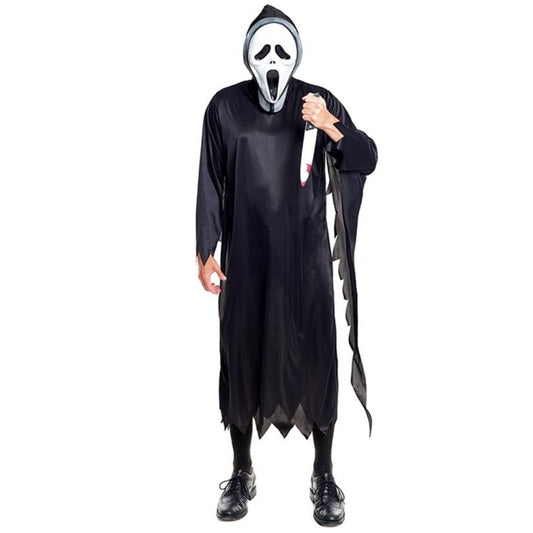 Disfraz de Scream Negro para adulto