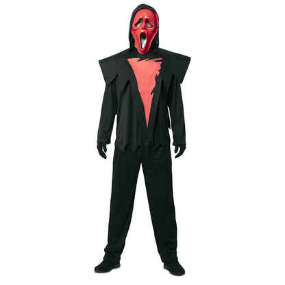 Disfraz de Scream Rojo para hombre