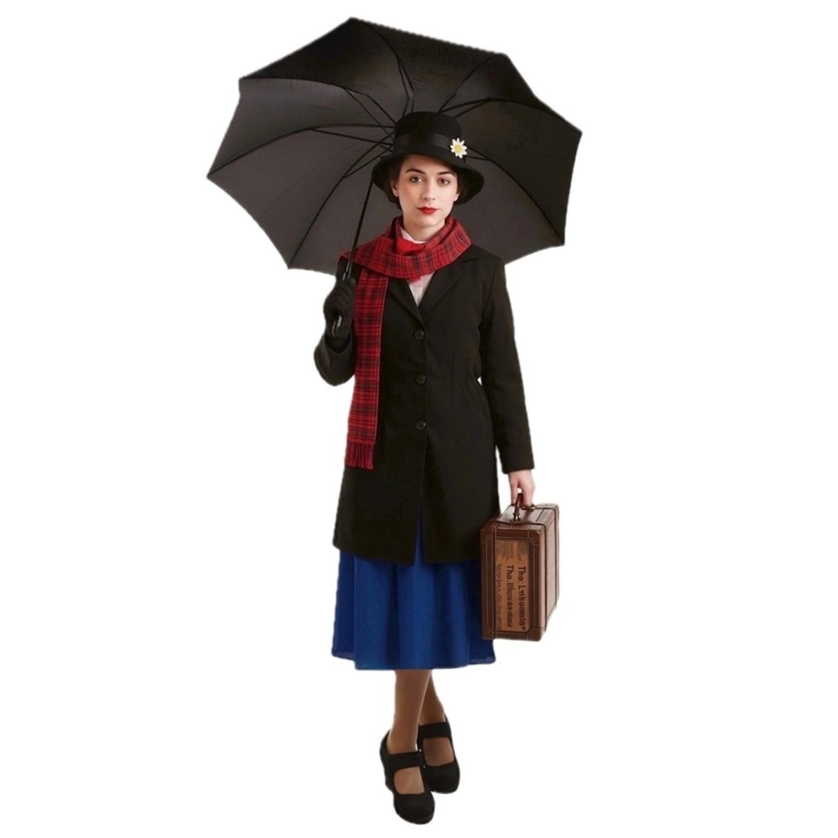 Disfraz de Señorita Poppins para mujer