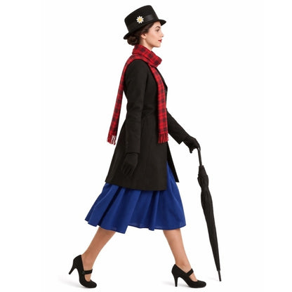 Disfraz de Señorita Poppins para mujer