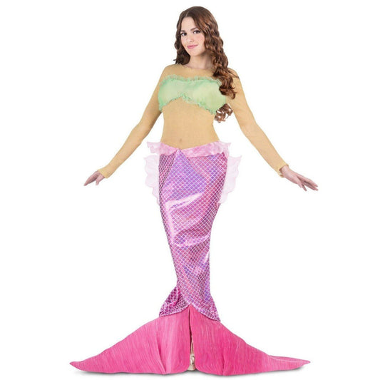 Disfraz de Sirena Rosa para mujer