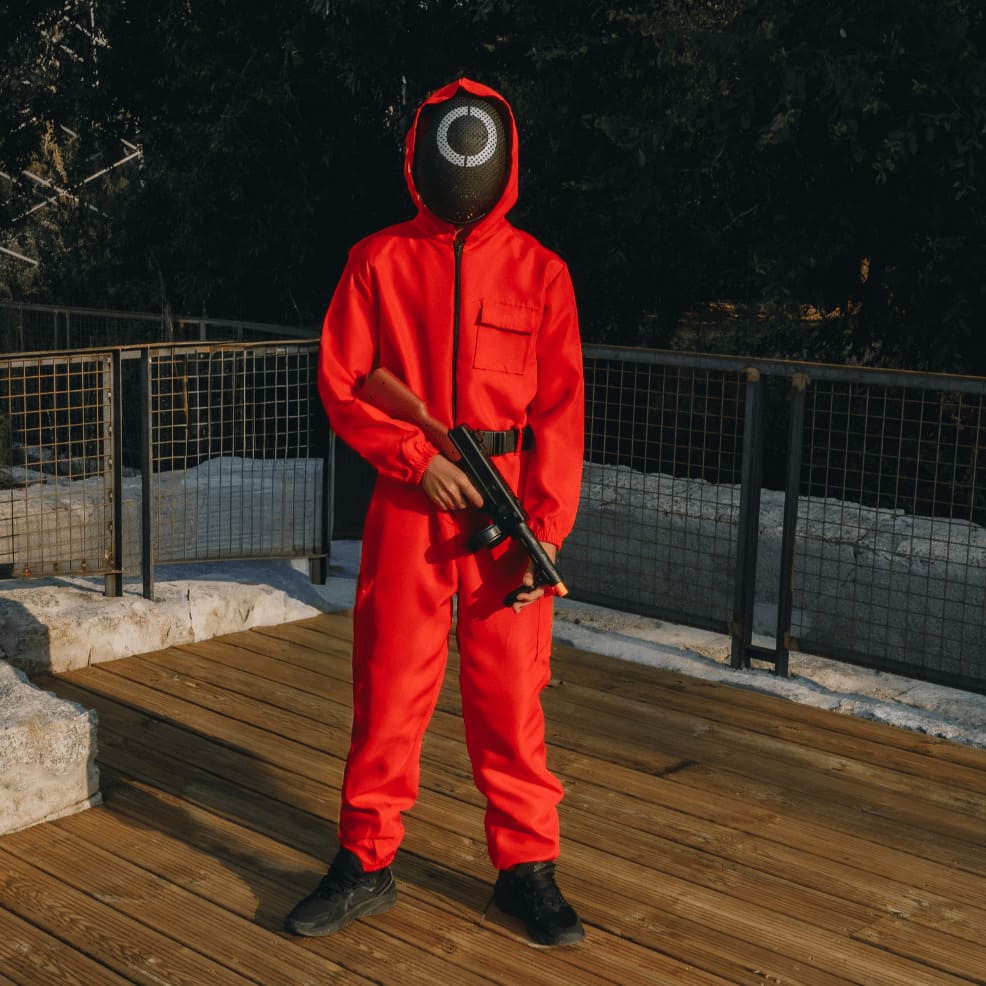 disfraz soldado juego calamar niño