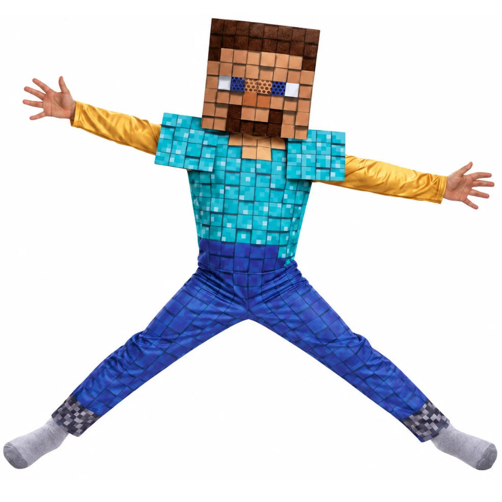 Disfraz de Steve Basic Minecraft™ infantil