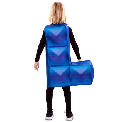 Disfraz de Tetris Azul Oscuro Infantil