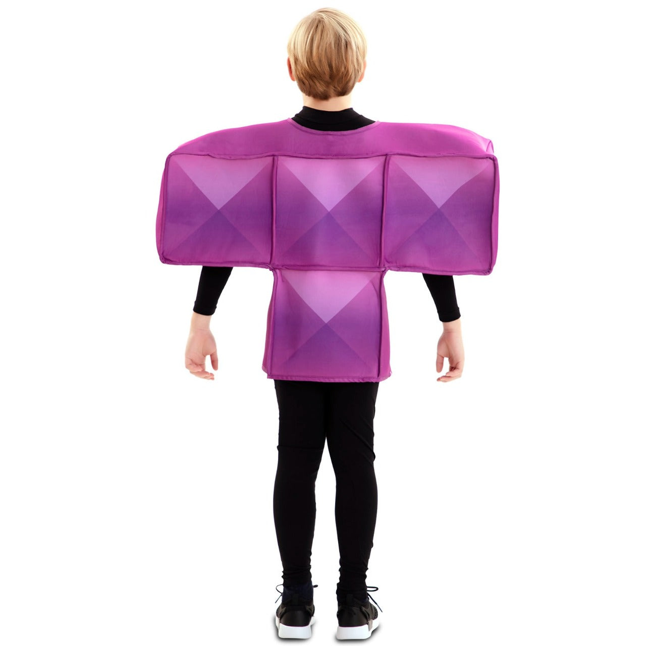 Disfraz de Tetris Morado Infantil