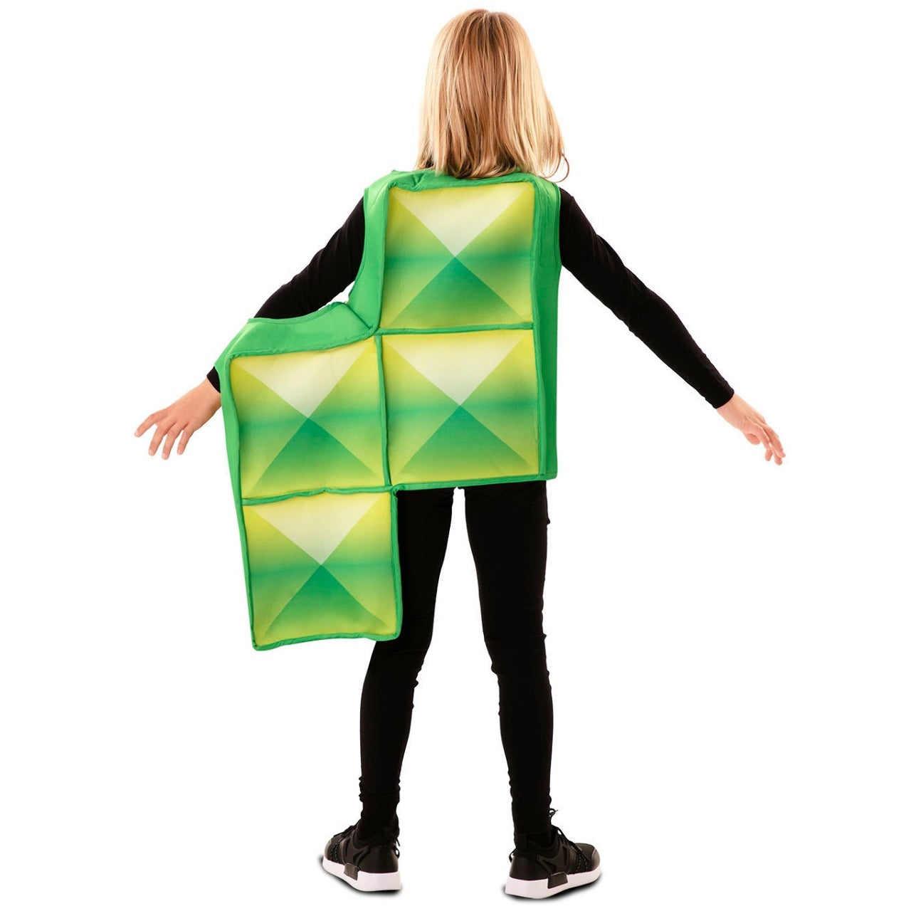 Disfraz de Tetris Verde Infantil
