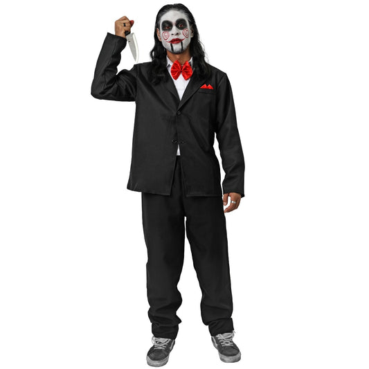 Disfraz de Títere Billy Saw para hombre