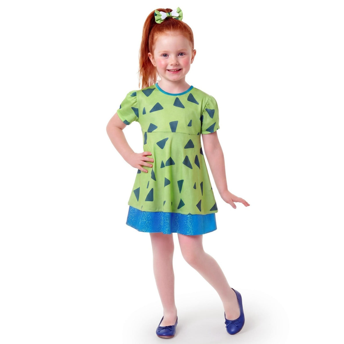 Disfraz de Troglodita Pebbles para niña