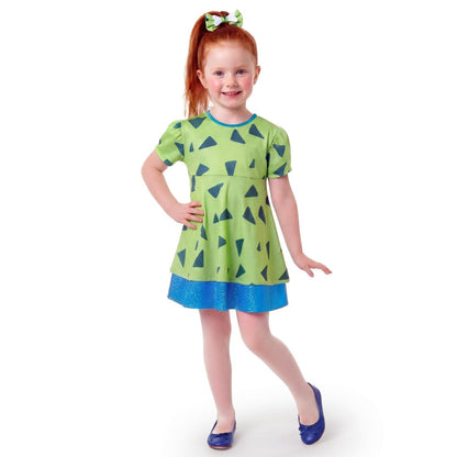 Disfraz de Troglodita Pebbles para niña