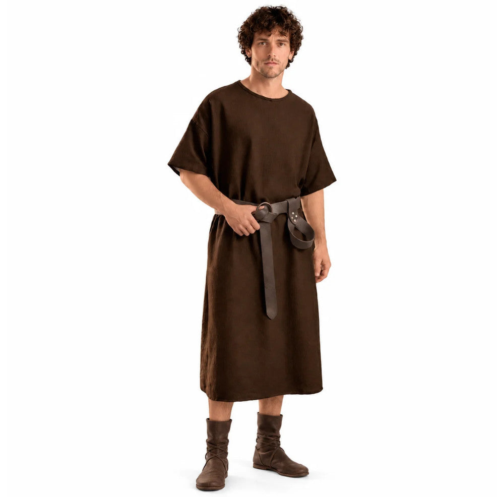 Disfraz de Túnica Marrón Medieval para adulto