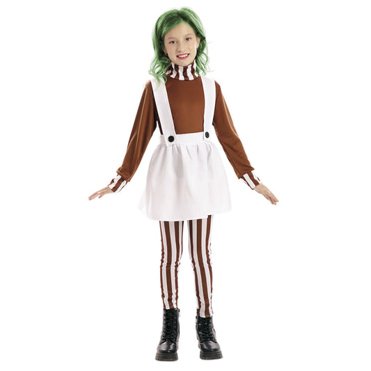Disfraz de Umpa Lumpa para niña