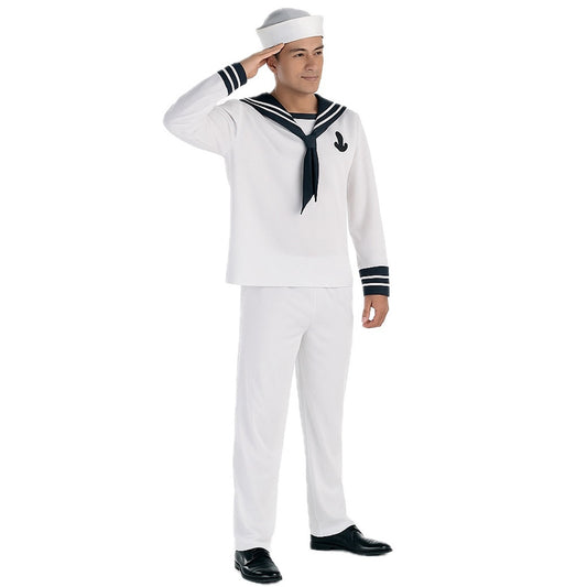 Disfraz de Uniforme de Marinero hombre