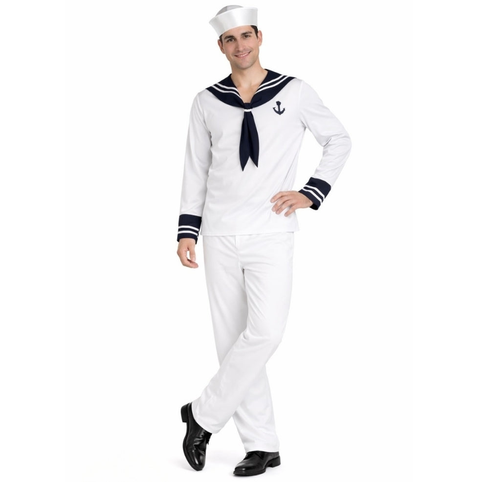 Disfraz de Uniforme de Marinero hombre