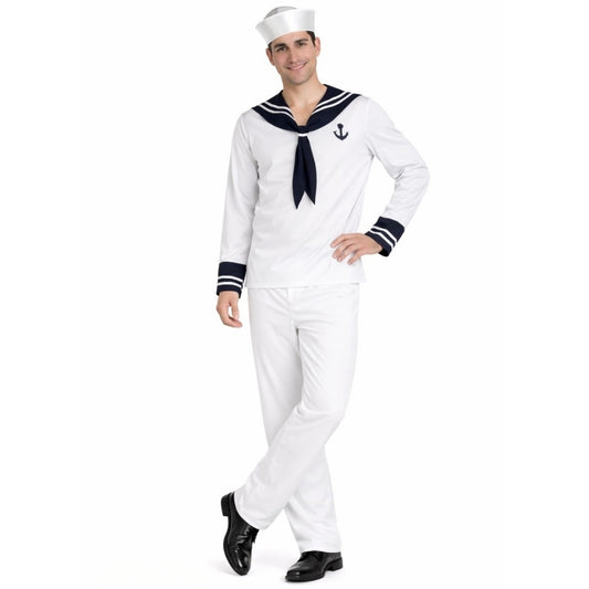 Disfraz de Uniforme de Marinero hombre