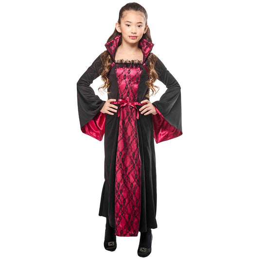 Disfraz de Vampiresa Belladonna para niña