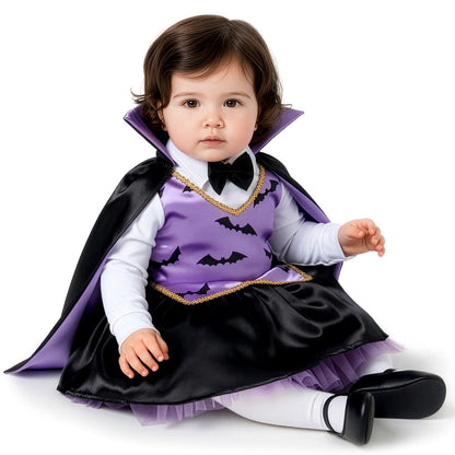 Disfraz de Vampiresa Lila para bebé