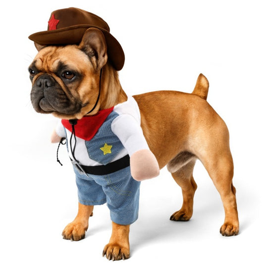 Disfraz de Vaquero Sheriff para mascota