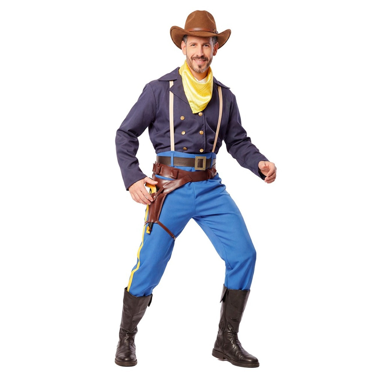 Disfraz de Vaquero Wayne para hombre