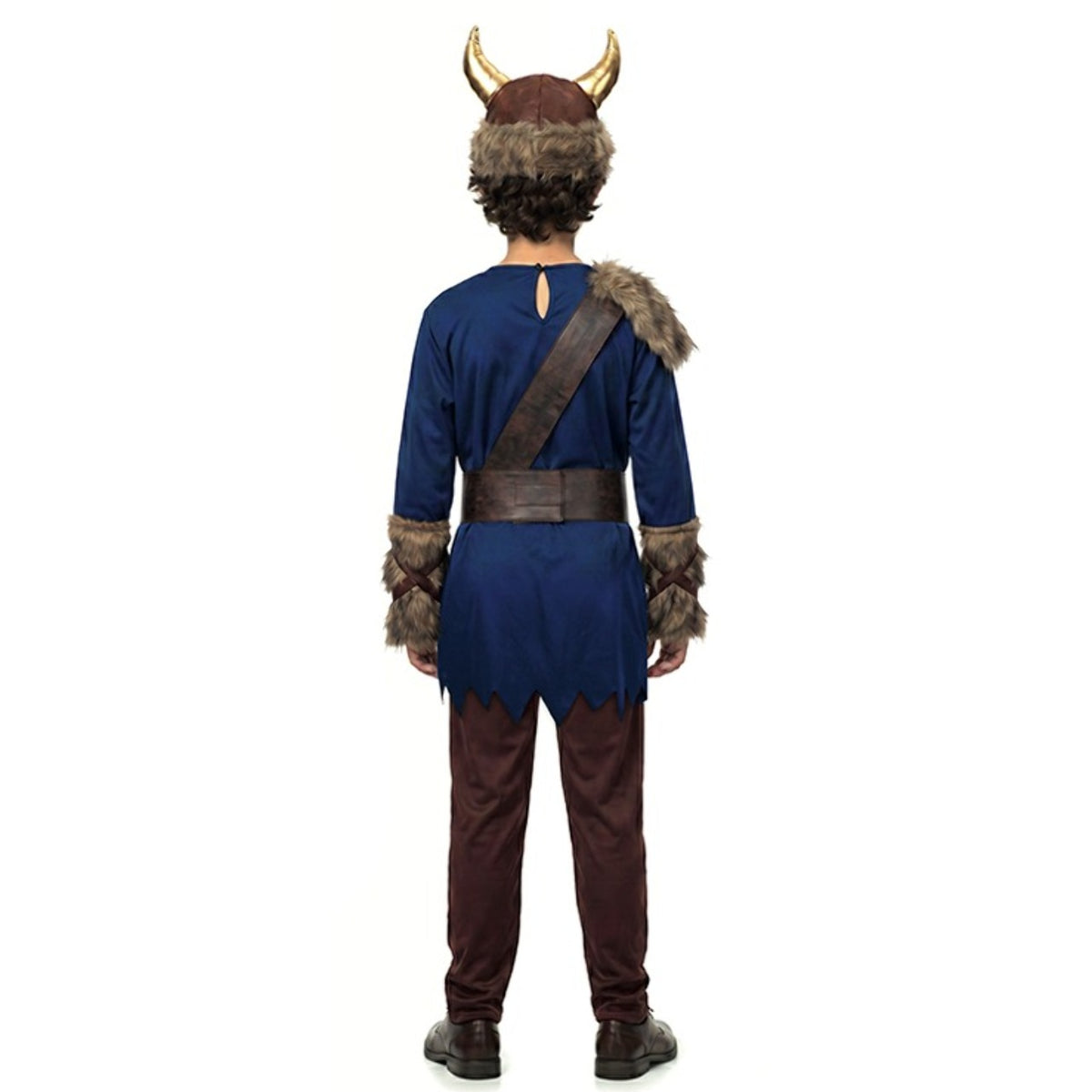 Disfraz de Vikingo Azul para niño