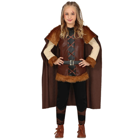 Disfraz de Vikingo Marrón infantil