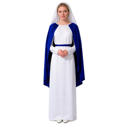 Disfraz de Virgen María Bicolor para mujer