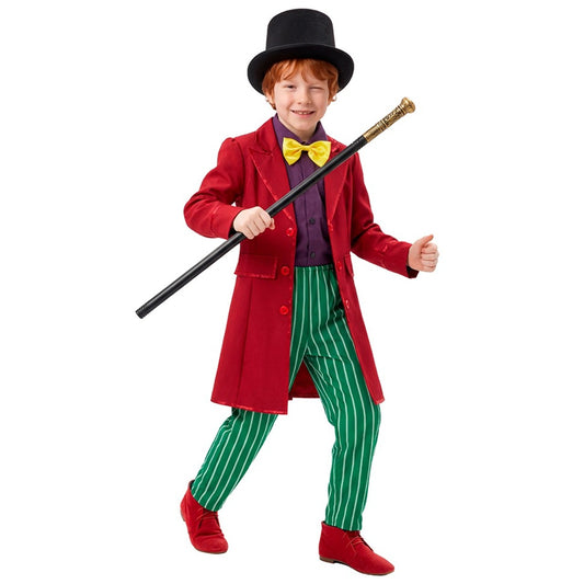 Disfraz de Willy Wonka Pajarita para niño