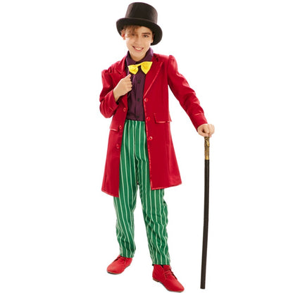 Disfraz de Willy Wonka Pajarita para niño