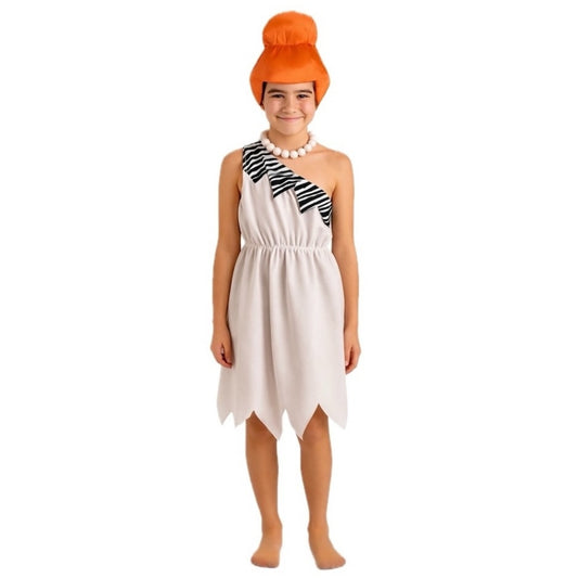 Disfraz de Wilma Troglodita para niña
