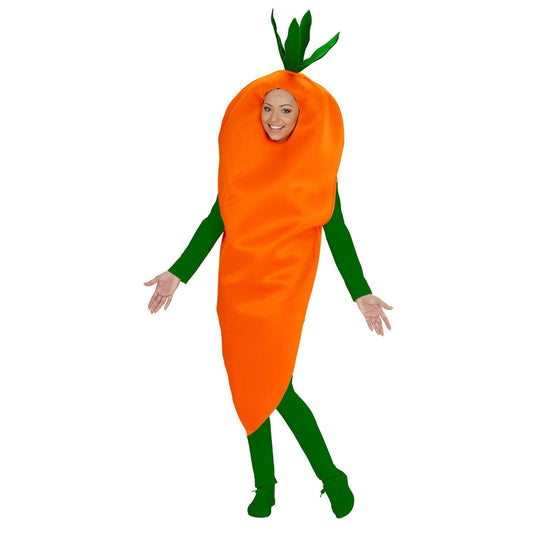 Disfraz de Zanahoria Naranja para adulto