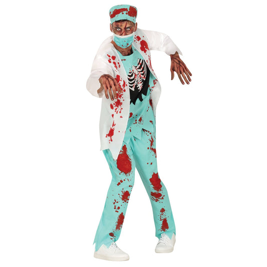 Disfraz de Zombie Cirujano para hombre