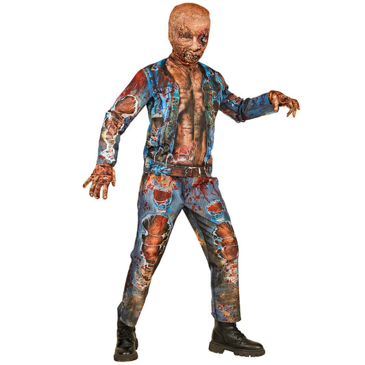 Disfraz de Zombie Sangriento para niño