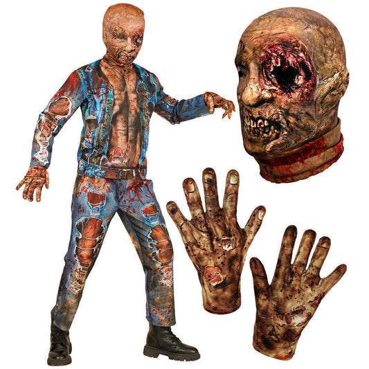 Disfraz de Zombie Sangriento para niño