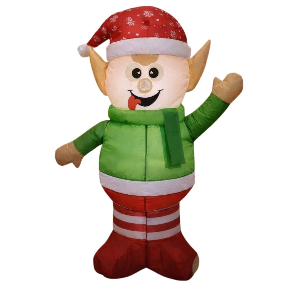 Elfo de Navidad Hinchable
