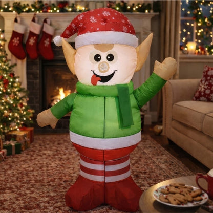Elfo de Navidad Hinchable