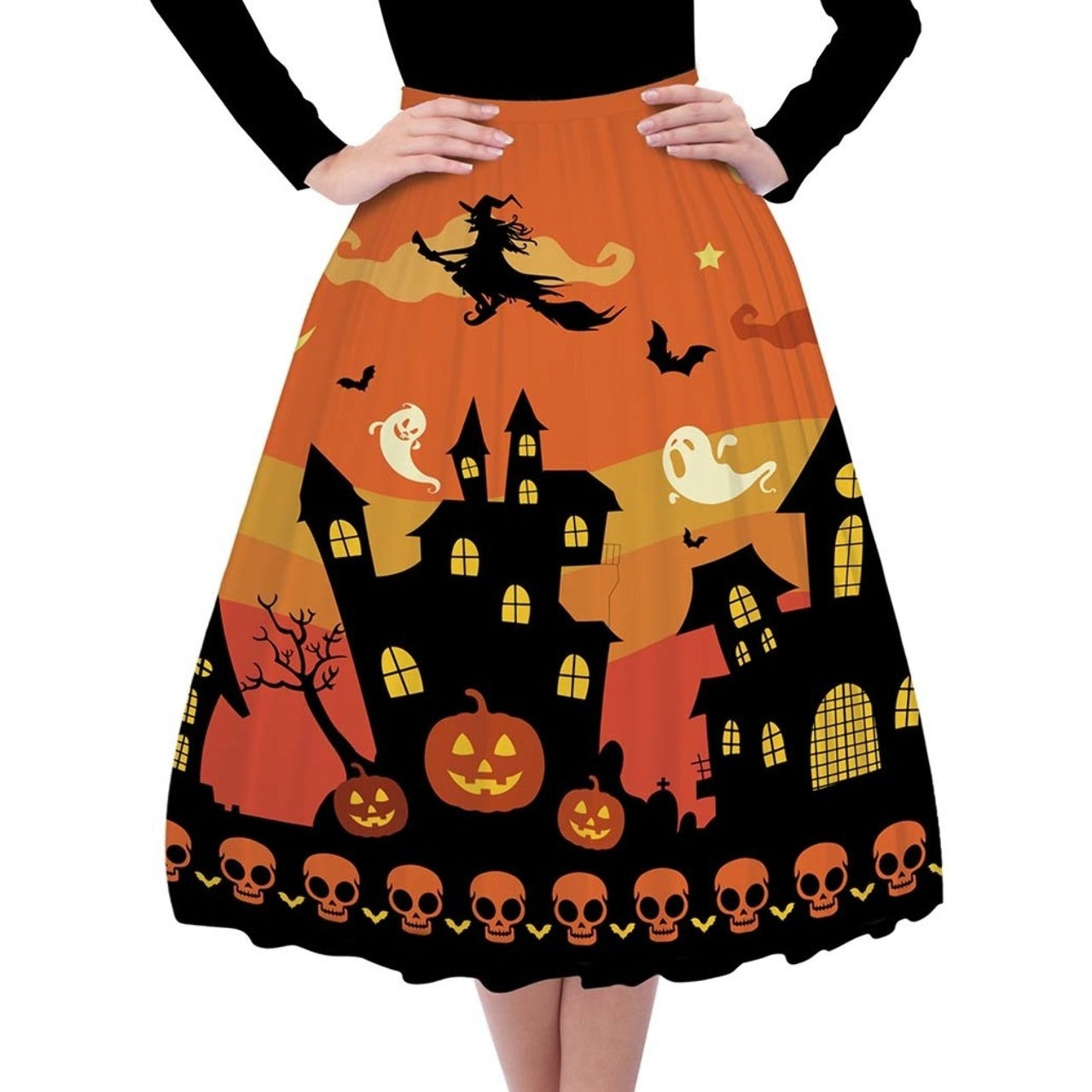 Falda de Bruja Halloween