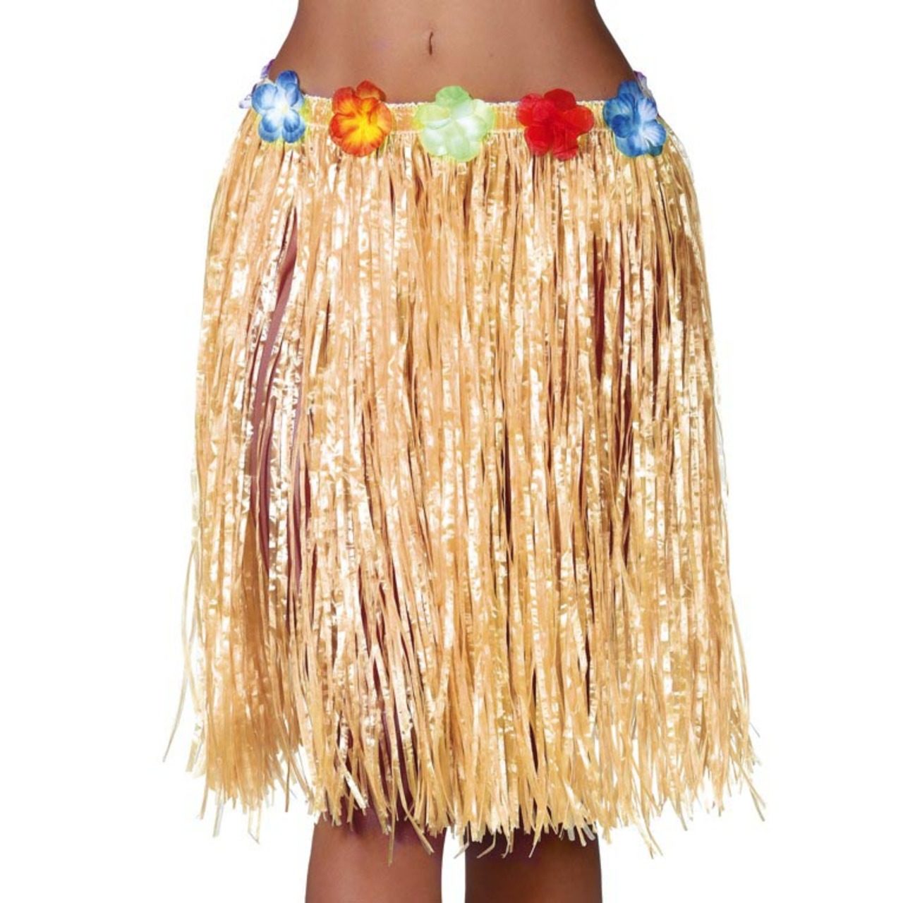 Falda Hawaiana Paja Corta