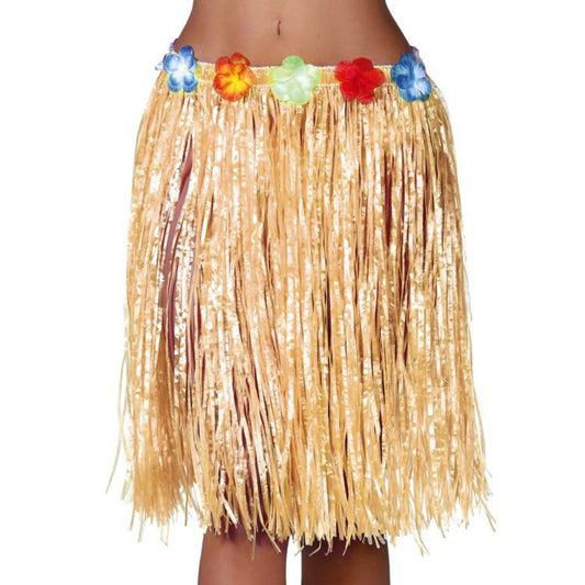 Falda Hawaiana Paja Corta
