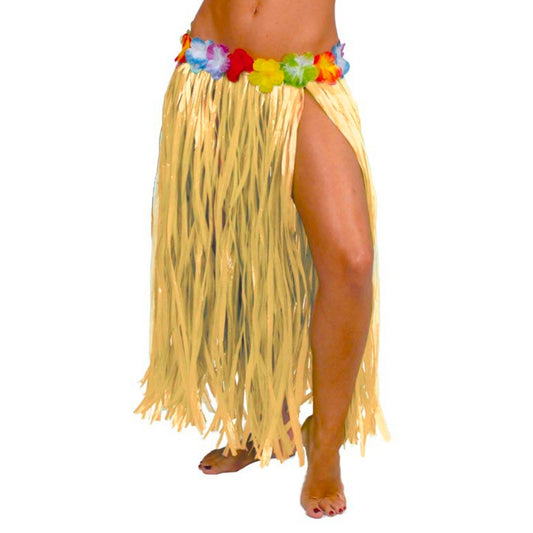Falda Hawaiana Paja Larga