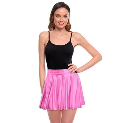 Falda Rosa Metalizada