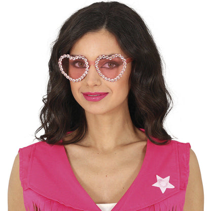 Gafas de Corazón Glitter