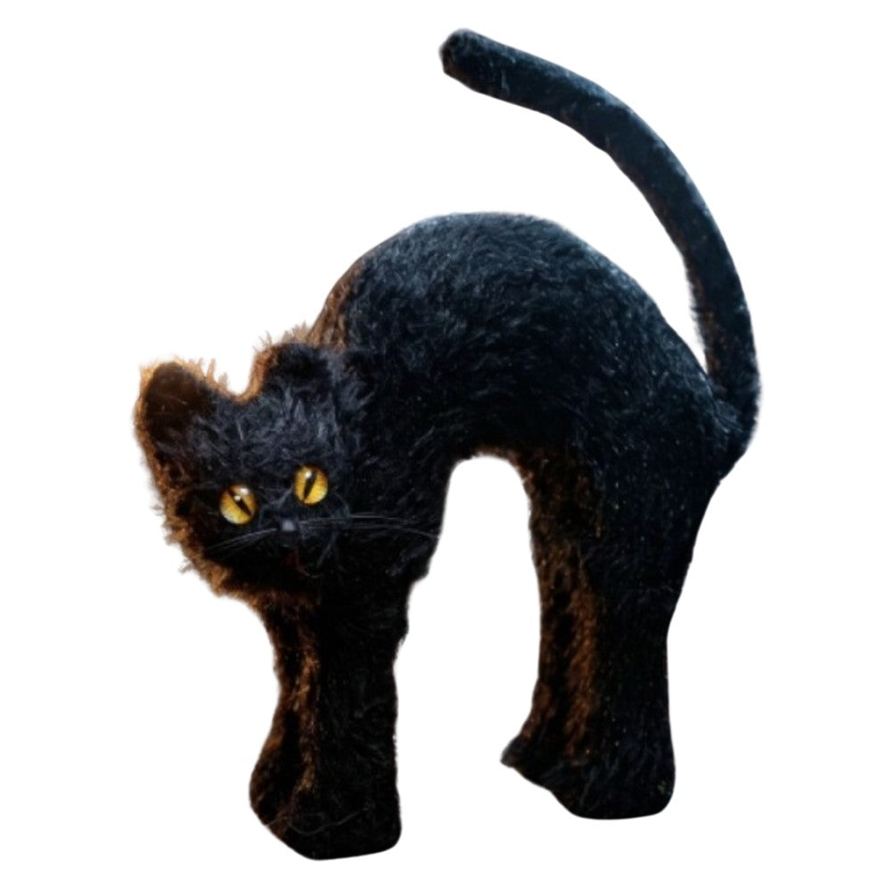 Gato Negro Enfadado