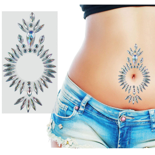 Gemas Brillantes para Ombligo